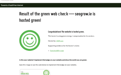 How to make sure your website is environmentally friendly